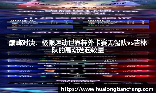 巅峰对决：极限运动世界杯外卡赛无锡队vs吉林队的高潮迭起较量